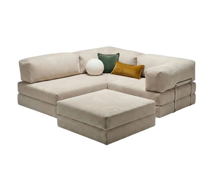 Atelier Del Sofa Kanyon - Sofá-Cama Esquinero Crema Atelier Del Sofa Kanyon - Sofá-Cama Esquinero Crema